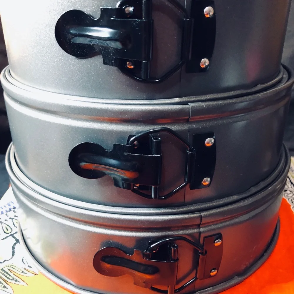 Oneida Black 3-Piece Springform Pan Set